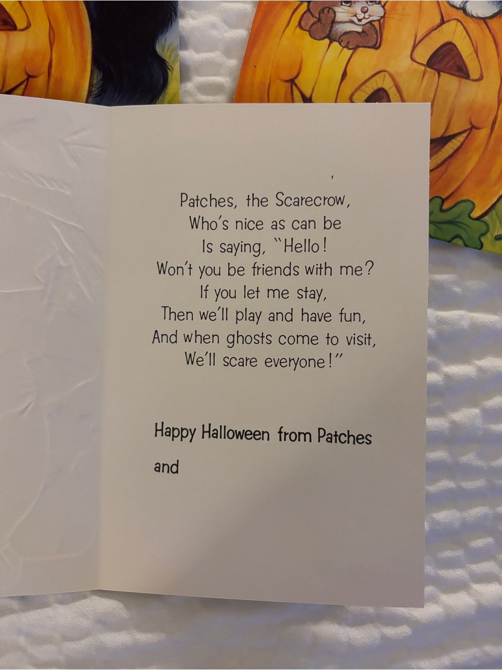 10 Vintage Halloween Cards + 1 Vintage Postcard - Picture 7 of 13